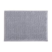 Tapete Para Banheiro Saída De Box Macarrãozinho Bolinha Antiderrapante 60 x 40 Dallas Cinza