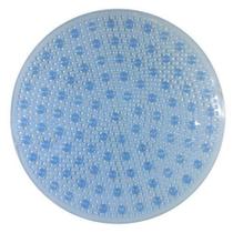Tapete Para Box Banheiro Redondo Antiderrapante Cor Azul - AQUA-SPA