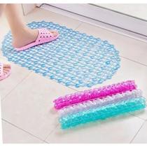 Tapete Para Box de Banheiro Antiderrapante Ventosa 35 x 65cm