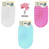 Tapete para box oval em pvc com ventosa tapete anti queda