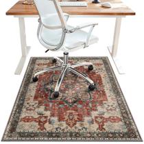 Tapete para Cadeira de Escritório BESBLEE 122x152cm Vinil Antiderrapante