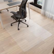 Tapete para Cadeira de Escritório Futurwit para Pisos Rígidos, 48" x 30" Protetor Transparente para Madeira, Tapete de Plástico de Deslizamento Fácil para Escritório e Casa (Retangular) Tapete para Cadeira de Escritório Futurwit para Pisos Rígidos, 48" x 30" Protetor Transparente para Madeira, Tapete de Plástico de Deslizamento Fácil para Escritório e Casa (Retangular)