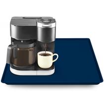 Tapete para cafeteira TOHONFOO 50x38 cm Silicone Azul Marinho