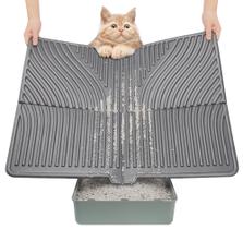 Tapete para Caixa de Areia de Gato UPSKY Grande 79x61cm Impermeável e Macio de EVA Tapete para Caixa de Areia de Gato UPSKY Grande 79x61cm Impermeável e Macio de EVA