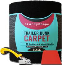 Tapete para Carretinha de Barco SturdyShape 23 cm x 30 m Preto Tapete para Carretinha de Barco SturdyShape 23 cm x 30 m Preto