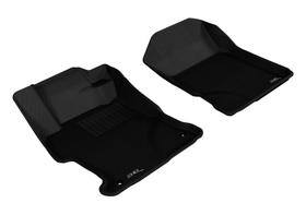Tapete para Carro 3D MAXpider Kagu Preto Honda Civic 2012-2013
