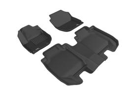 Tapete para Carro 3D MAXpider Kagu Preto para Honda HR-V 2016-22