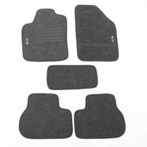 Tapete para Carro Carpete Personalizado Citroën C3 03/11 Grafite 5 Peças