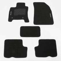 Tapete para Carro Carpete Personalizado Duster 11/ Preto 5 Peças