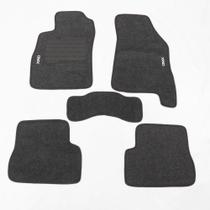 Tapete para Carro Carpete Personalizado Onix 12/ Grafite 5 Peças