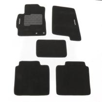 Tapete para Carro Carpete Personalizado Versa 12/ Preto 5 Peças