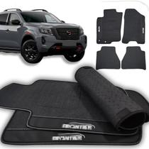 Tapete Para Carro Frontier Cabine Dupla 2022 a 2025 Borracha Personalizado Bordado Alta Qualidade Tapete Para Carro Frontier Cabine Dupla 2022 a 2025 Borracha Personalizado Bordado Alta Qualidade