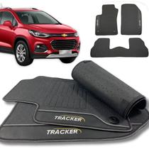Tapete para Carro Tracker 2014 A 2019 Borracha Alta Qualidade Premium Traseiro Inteiriço Sob Medida
