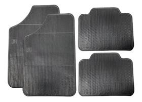 Tapete Para Carro Universal Preto Jogo Com As 4 Peças Em Pvc