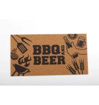 Tapete para Churrasqueira Vinil BBQ and Beer 40cm x 75 cm Kapazi