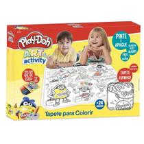 Tapete para colorir 68x65cm playdoh fun