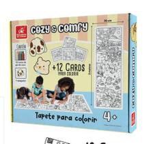 Tapete para colorir cozy & comfy - bdc