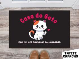 tapete para cozinha 60x40cm-Não deixe a cachorra sair, não importa o que ela diga