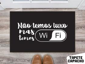 tapete para cozinha 60x40cmNem tem luxo MAS tem WIFI