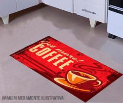 tapete para cozinha Get more coffe 60x40cm tapete para cozinha Get more coffe 60x40cm