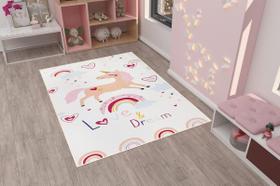 Tapete Para Decoração De Quarto Infantil Menina Unicórnio