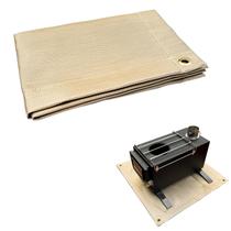 Tapete para Fogón SoloWilder Wilder 20x20 cm de Fibra de Vidrio 500C