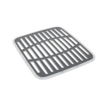 Tapete para Fregadero de Cocina Spectrum Cora Pequeño Gris 32x29 cm Tapete para Fregadero de Cocina Spectrum Cora Pequeño Gris 32x29 cm