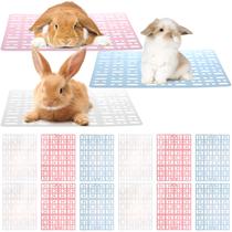 Tapete para Gaiola de Coelho Lyellfe - 12 Cores Variadas - Plástico Durável