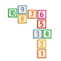 Tapete para Jogo de Amarelinha Kids Céu e Terra Somente Números