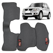 Tapete para Pajero TR4 2002 a 2015 Borracha Automotivo Impermeável 3 Peças Tapete para Pajero TR4 2002 a 2015 Borracha Automotivo Impermeável 3 Peças