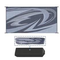 Tapete para Pátio EEZ RV 274x549cm Reversível Cinza Resistente Tapete para Pátio EEZ RV 274x549cm Reversível Cinza Resistente