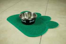 Tapete Para Pet Comedouro Ração Água Impermeável 40 X 30 Cm