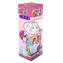 Tapete para Pintura Lavável Tapete Mágico Para Colorir e Apagar 50cm e 12 Canetinhas Princesas Tapete para Pintura Lavável Tapete Mágico Para Colorir e Apagar 50cm e 12 Canetinhas Princesas