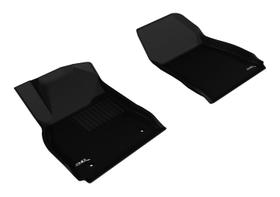 Tapete para Piso 3D MAXpider Cadillac XTS da Primeira Fileira em Borracha