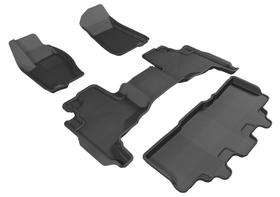 Tapete para Piso 3D MAXpider Kagu Preto Jeep Commander 2006-10