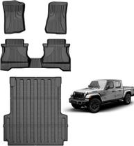 Tapete para Piso AOMSAZTO Jeep Gladiator JT 2020-2026 TPE Tapete para Piso AOMSAZTO Jeep Gladiator JT 2020-2026 TPE