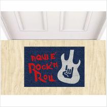 Tapete para porta aqui é rock roll, para sala, quarto, banheiro.