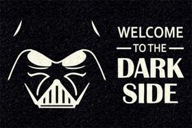 Tapete para Porta Welcome To The Dark Side 60x40 cm Star Wars