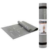Tapete Para Prática De Ioga - Cor Cinza 5mm. Tapete Para Prática De Ioga - Cor Cinza 5mm.