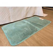 Tapete Para Quarto Antiderrapante Fluffy Toque Pele Coelho Felpudo - APPLE