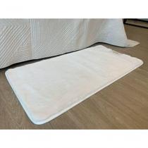 Tapete Para Quarto Antiderrapante Fluffy Toque Pele Coelho Felpudo - APPLE