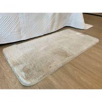 Tapete Para Quarto Antiderrapante Fluffy Toque Pele Coelho Felpudo - APPLE