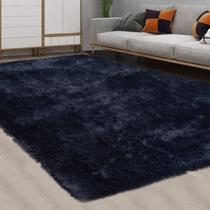 Tapete para Quarto CAROMIO Navy - 240cm x 300cm - Dark Navy
