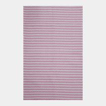 Tapete para Quarto Infantil Antiderrapante 1,40 x 2,00 Decoração Artesanal Rosa - Renascence Têxtil