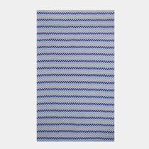 Tapete Para Quarto Infantil Antiderrapante Grande 2,00 x 1,40 Decoração Artesanal Azul