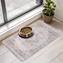 Tapete para ração de cachorro Ywomgcj impermeável de secagem rápida 30 x 51 cm