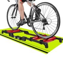 TAPETE PARA ROLO DE TREINO DE BIKE YOGA PILATES 66X185cm CASA DONA