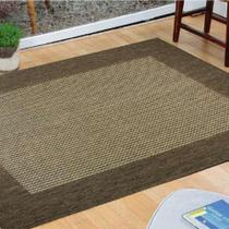 Tapete para Sala 1,00m x 1,50m Sisal Antiderrapante Sem Pelo Lâncer - Lancer