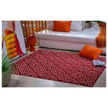 Tapete para Sala Art 200 x 300 cm Desenho 17 Rubi e Pérola