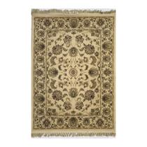 Tapete Para Sala Clássico Floral Estilo Persa Luxor 200X300 3330V Bege Tapete Para Sala Clássico Floral Estilo Persa Luxor 200X300 3330V Bege